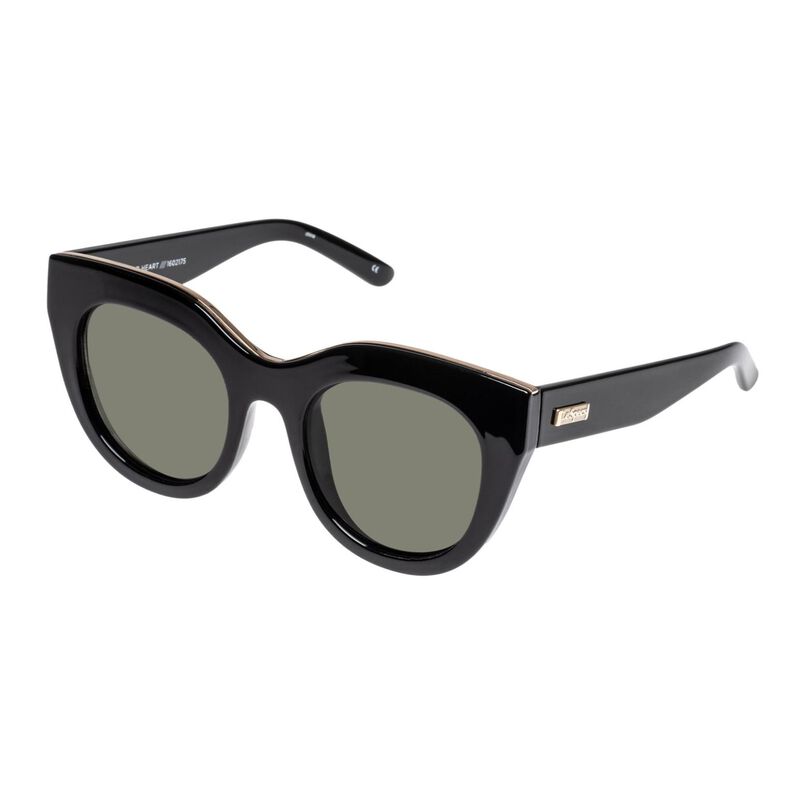 Le Specs Air Heart  Black Sunglasses image number 0